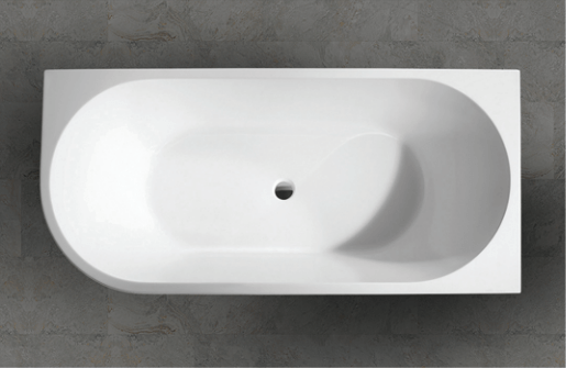 Harper Corner Back to Wall Bathtub 1500/1700mm - Hera BathwareRight Corner1500mm