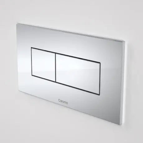 INVISI SERIES II® Rectangular dual flush Plate & Buttons (METAL) - Hera BathwareSatin