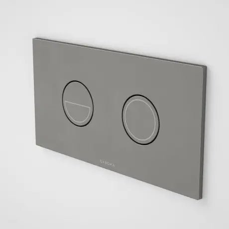 INVISI SERIES II® Round dual flush Plate & Buttons - Hera BathwareGunmetal