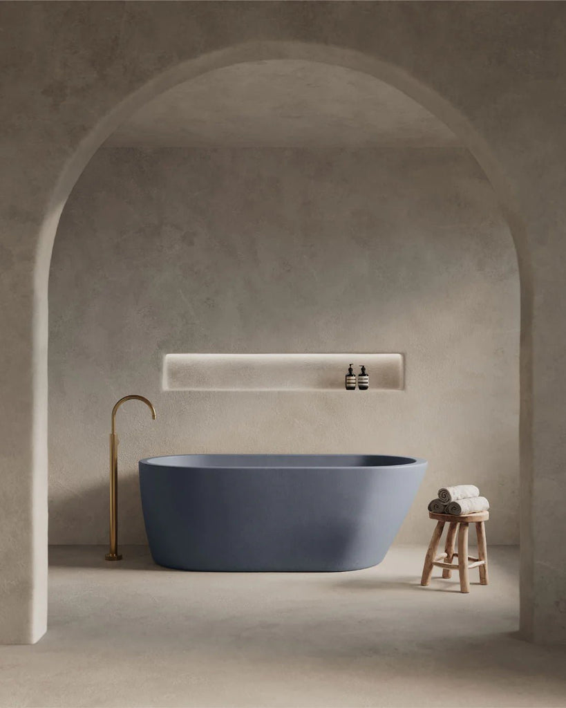 Juno Freestanding Bathtub - Hera BathwareCopan Blue