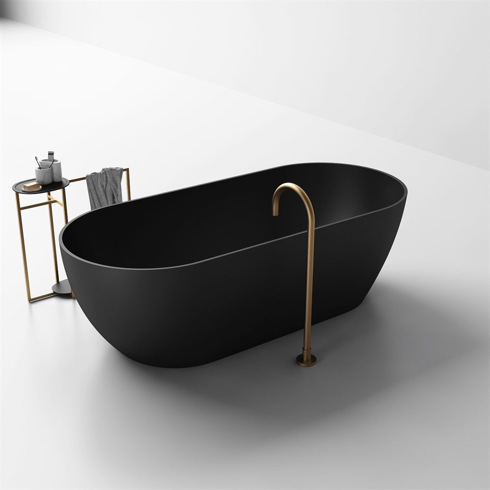 Justina Slimline Large Bath 1500/1700/1800mm - Hera Bathware X Toka Lite ST12 T 1800 | 1500mmBlack