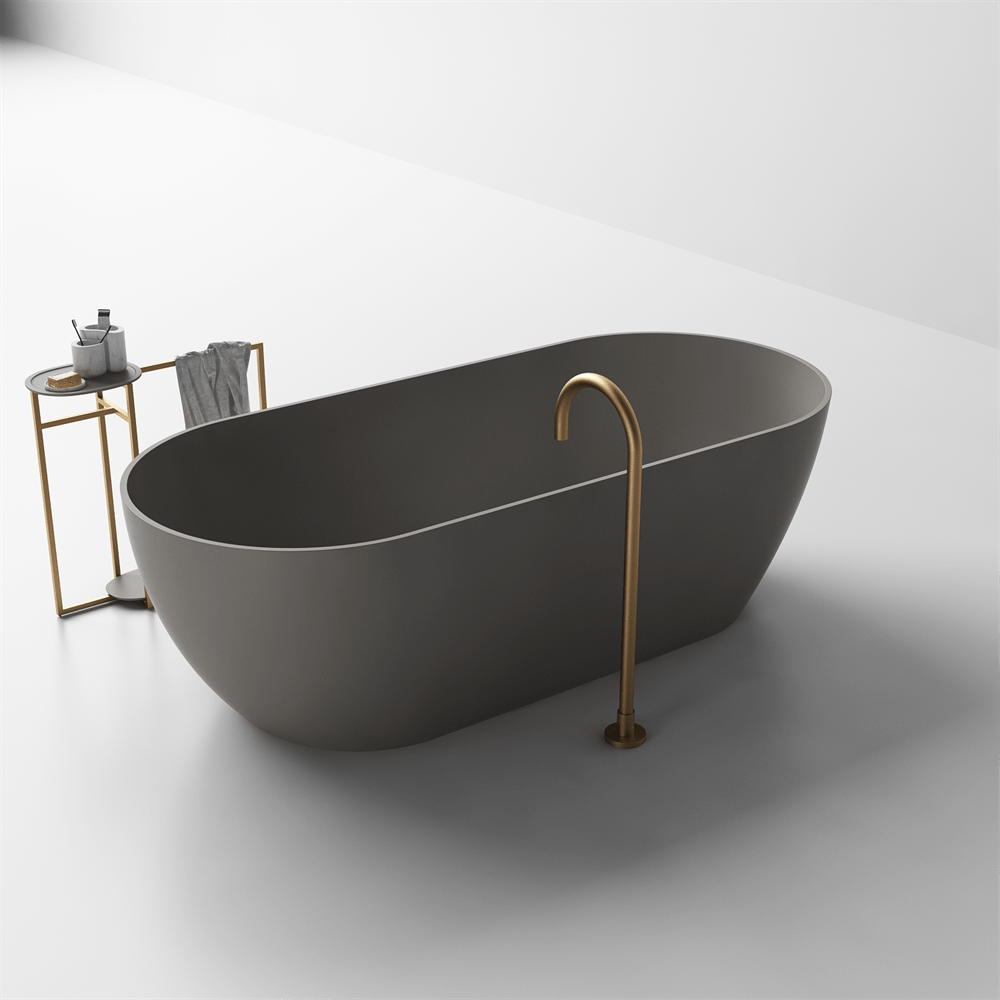 Justina Slimline Large Bath 1500/1700/1800mm - Hera Bathware X Toka Lite ST12 T 1800 | 1500mmBrown Grey