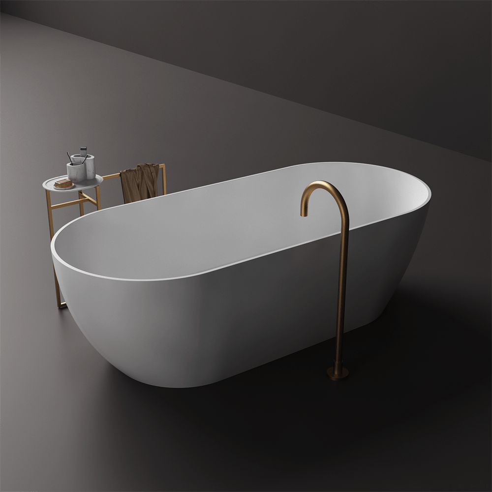 Justina Slimline Large Bath 1500/1700/1800mm - Hera Bathware X Toka Lite ST12 T 1800 | 1500mmWhite