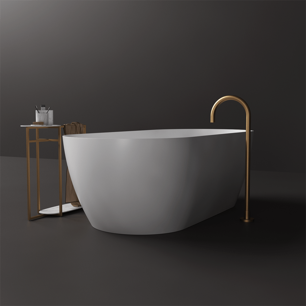 Justina Slimline Large Bath 1500/1700/1800mm - Hera Bathware X Toka Lite ST12 T 1800 | 1500mmWhite
