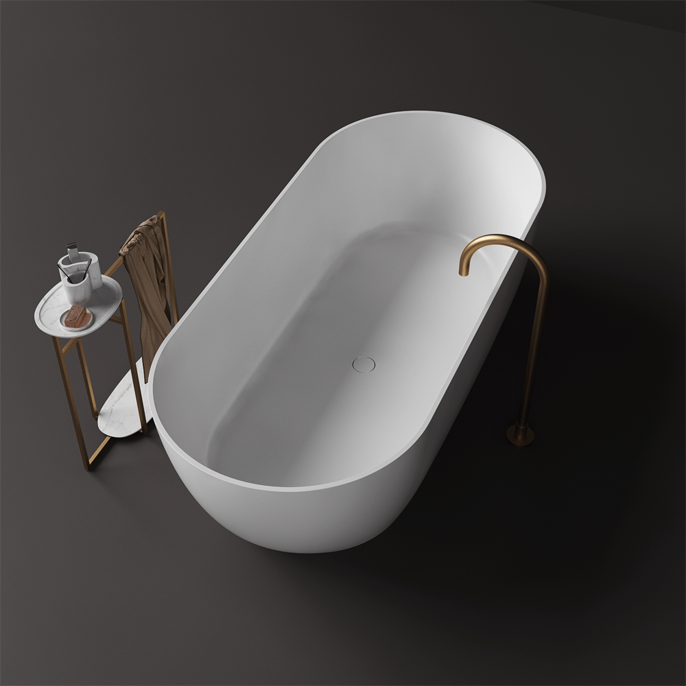 Justina Slimline Large Bath 1500/1700/1800mm - Hera Bathware X Toka Lite ST12 T 1800 | 1500mmWhite