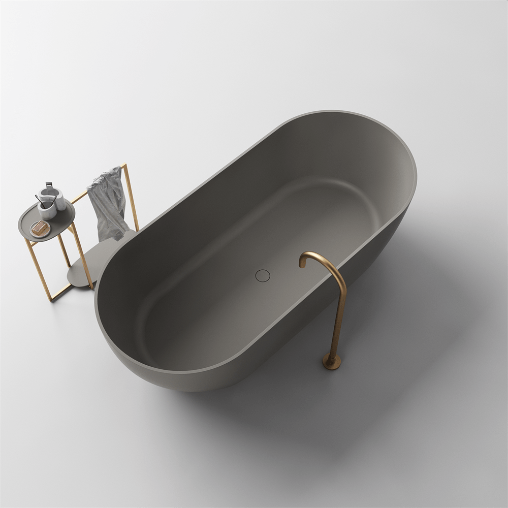 Justina Slimline Large Bath 1500/1700/1800mm - Hera Bathware X Toka Lite ST12 T 1800 | 1500mmWhite