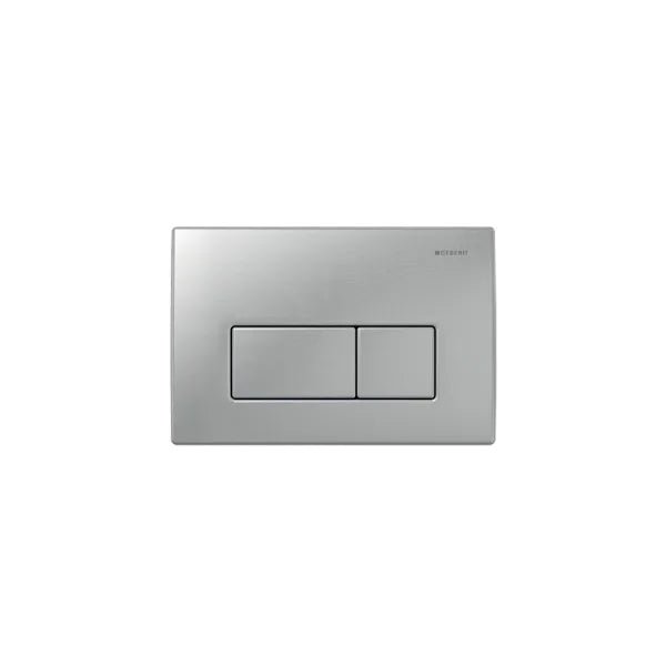 Kappa50 Dual Flush Button | Geberit - Hera BathwareBrushed Stainless steel