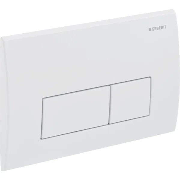 Kappa50 Dual Flush Button | Geberit - Hera BathwareWhite - Die - cast zinc