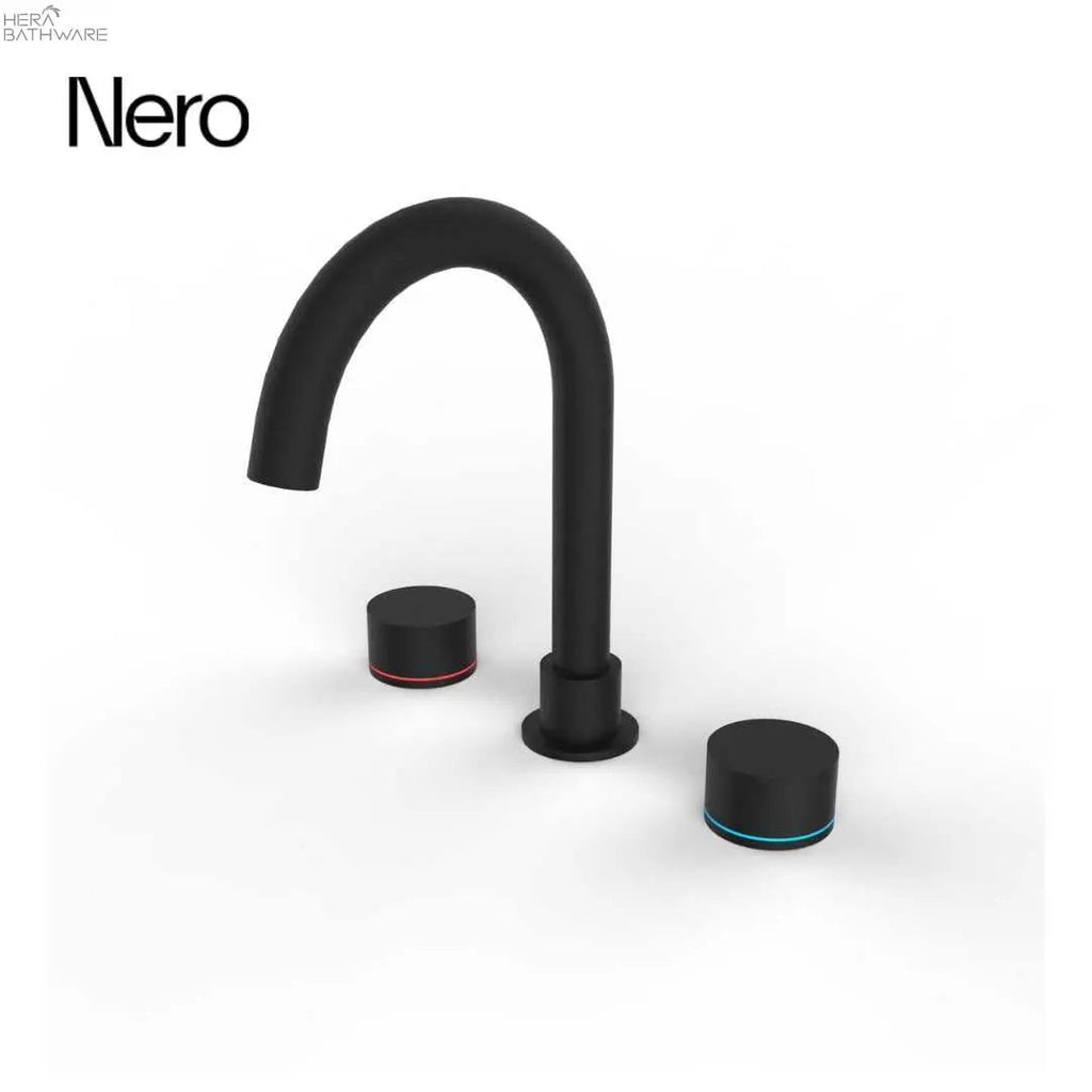 KARA Basin Set - Hera BathwareMatte Black