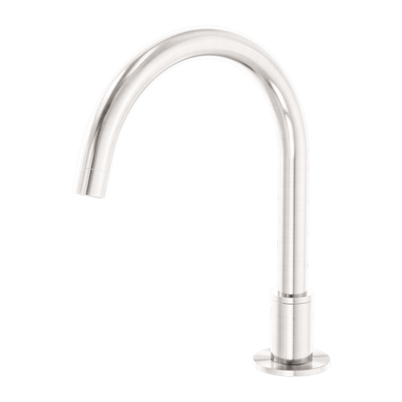 Kara Hob Round Spout Only G1/2 Female inlet - Hera BathwareChrome