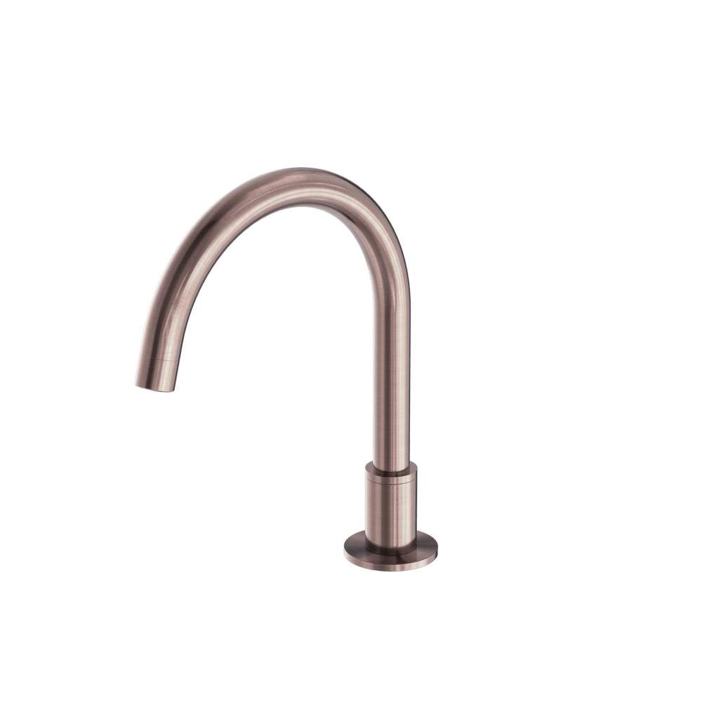 Kara Hob Round Spout Only G1/2 Female inlet - Hera BathwareChrome