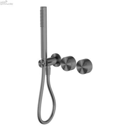 KARA Progressive Shower System Sperate Plate - Hera BathwareGun Metal