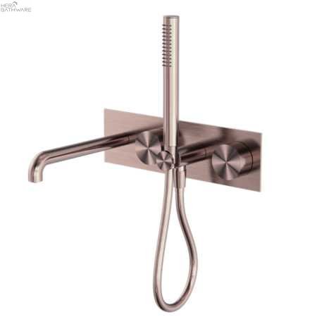 KARA Progressive Shower System with Spout 230/250mm - Hera BathwareBrushed Bronze230mm