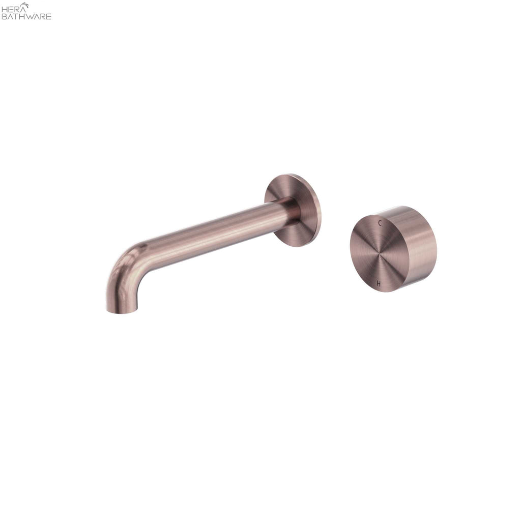 KARA Progressive Wall Basin Set | 120 - 260mm - Hera Bathware120mmBrushed Bronze