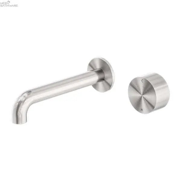 KARA Progressive Wall Basin Set | 120 - 260mm - Hera Bathware120mmBrushed Nickel
