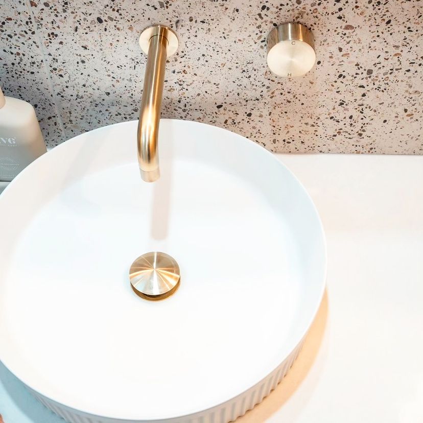 KARA Progressive Wall Basin Set | 120 - 260mm - Hera Bathware120mmChrome
