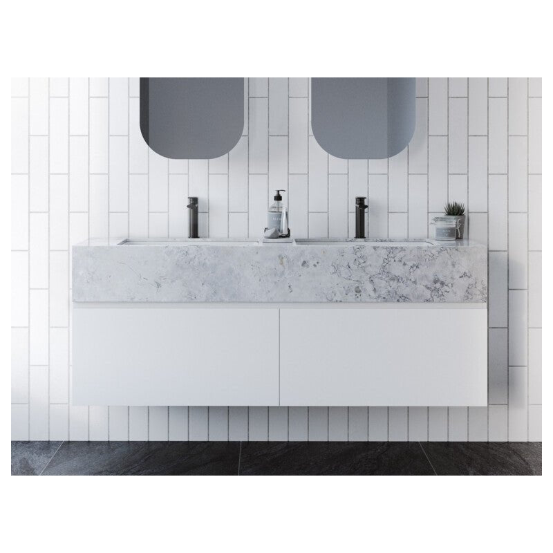 Kingsley Collection Vanity 750mm - 1800mm Cabinet Only - Hera Bathware750mmCenter Bowl