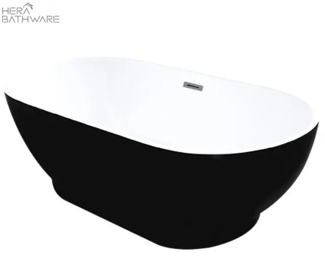 KOKO Free Standing Bathtub - Gloss Black - Hera BathwareGloss Black
