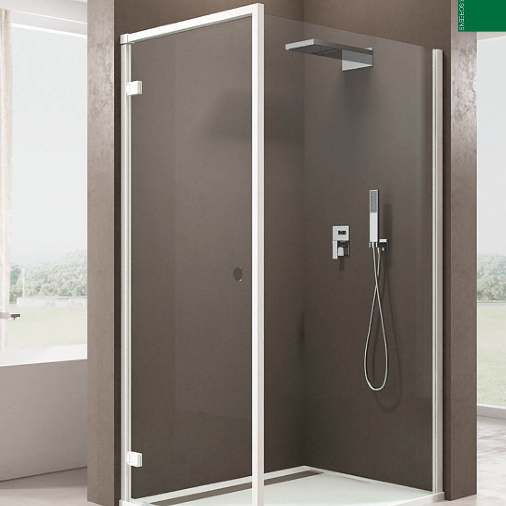 Kubix Door only | Oceano - Hera Bathware X Oceano KUD90MW | 900mm (823 - 843)Matte White