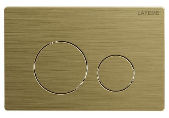 Lafeme AutoLux Inwall Cistern Floor Pan Rimless Smart Toilet ST23 - Hera BathwareBrushed Gold