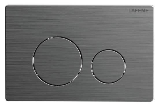 Lafeme AutoLux Inwall Cistern Floor Pan Rimless Smart Toilet ST23 - Hera BathwareGun Metal