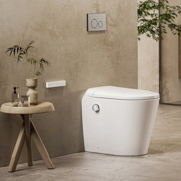 Lafeme AutoLux Inwall Cistern Floor Pan Rimless Smart Toilet ST23 - Hera Bathware X LAFEME ST23 - MB | Matte Black