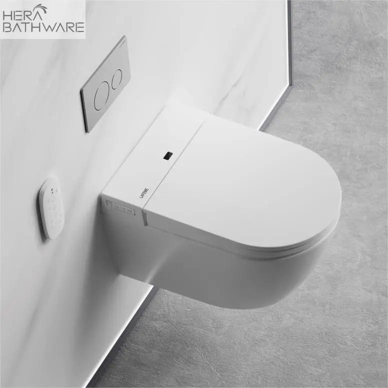 Lafeme SESTO Smart Toilet Wall Hung ST22 - Hera BathwareMatte Black