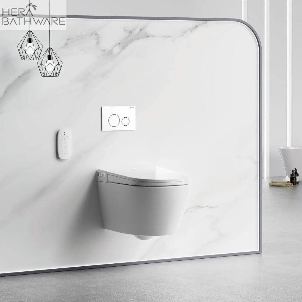 Lafeme SESTO Smart Toilet Wall Hung ST22 - Hera BathwareMatte White