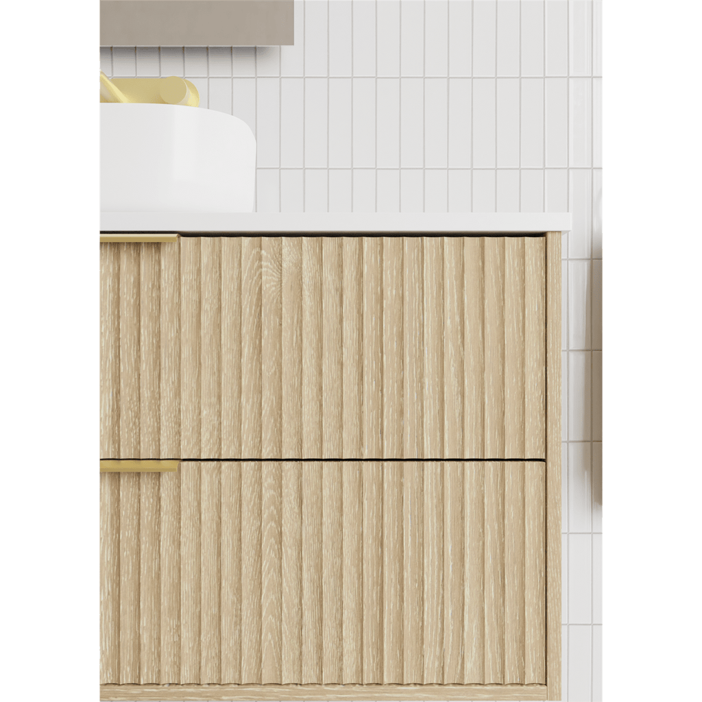 Lake 10/11/12 | 1800mm Bathroom Wall Hung Vanity - Hera BathwareCenter BowlSymphony Top