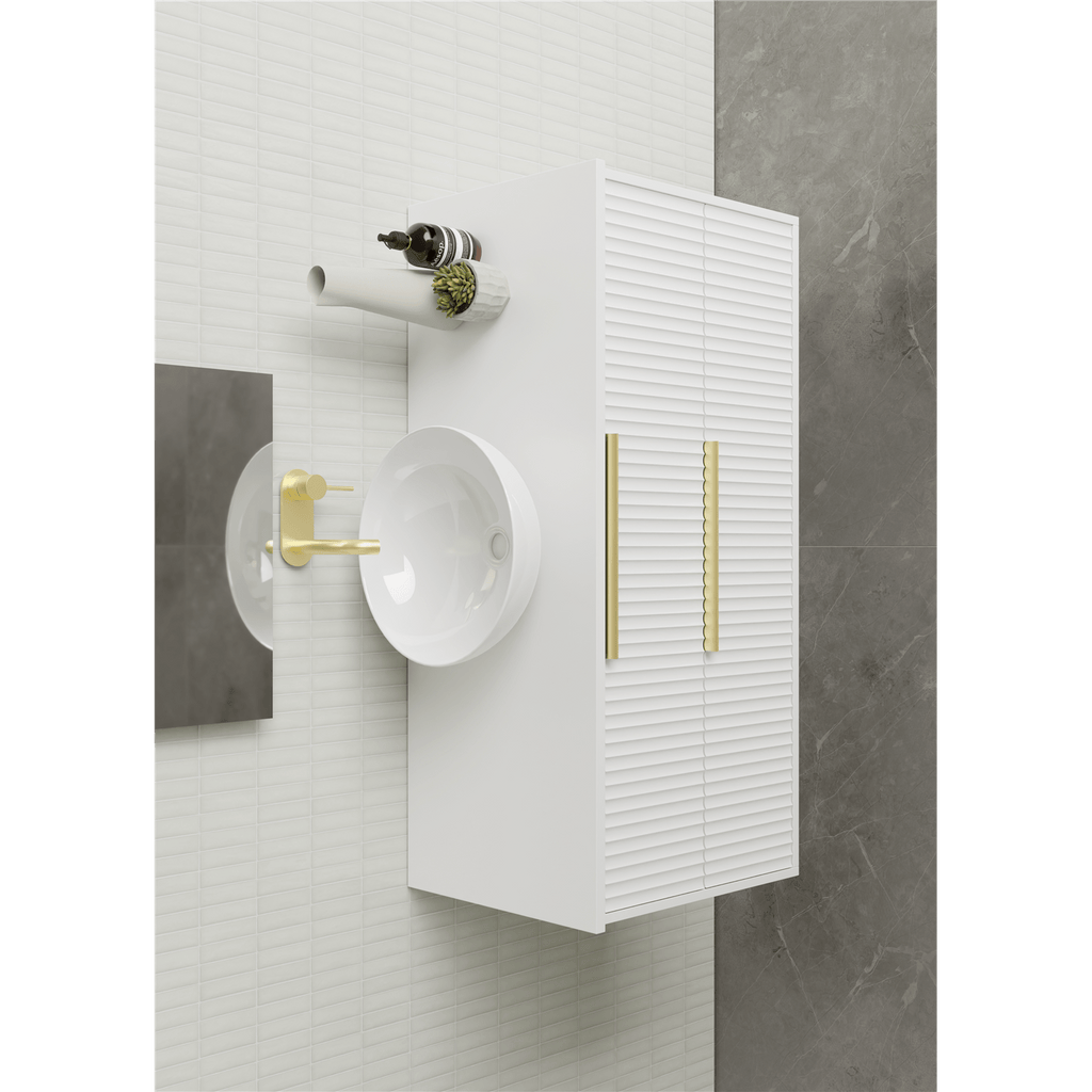 Lake 10/11/12 | 1800mm Bathroom Wall Hung Vanity - Hera BathwareCenter BowlSymphony Top