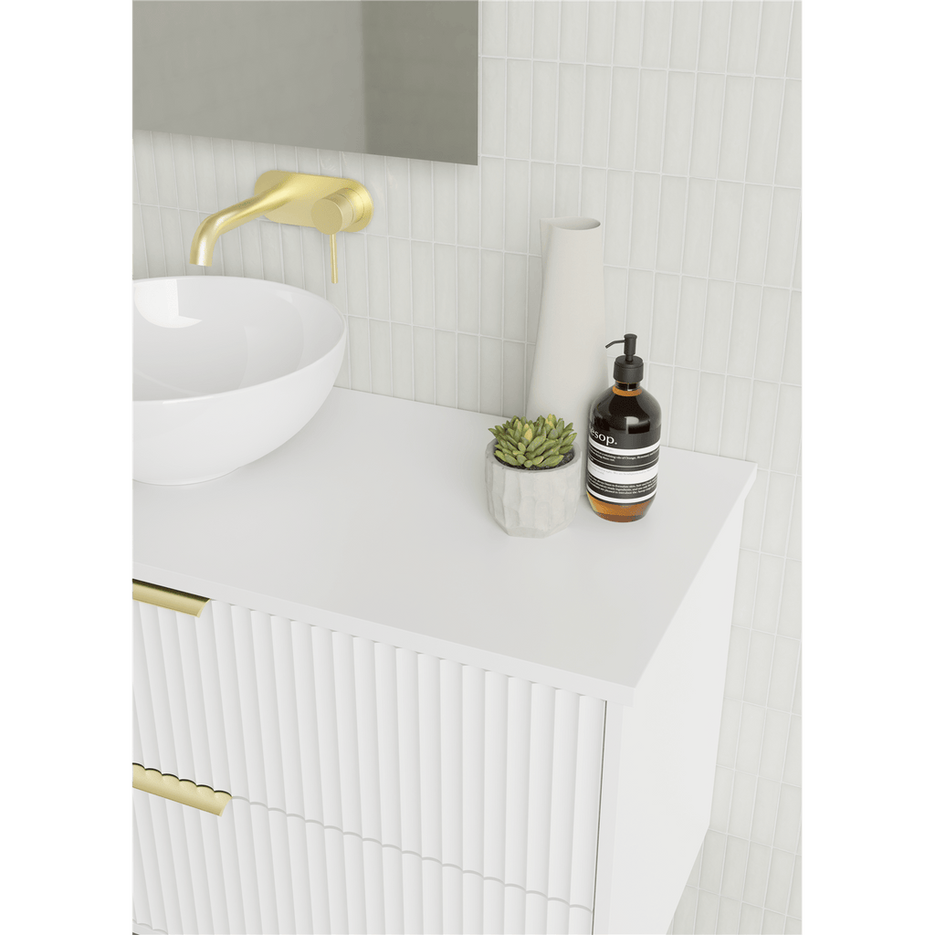 Lake 10/11/12 | 1800mm Bathroom Wall Hung Vanity - Hera BathwareCenter BowlSymphony Top