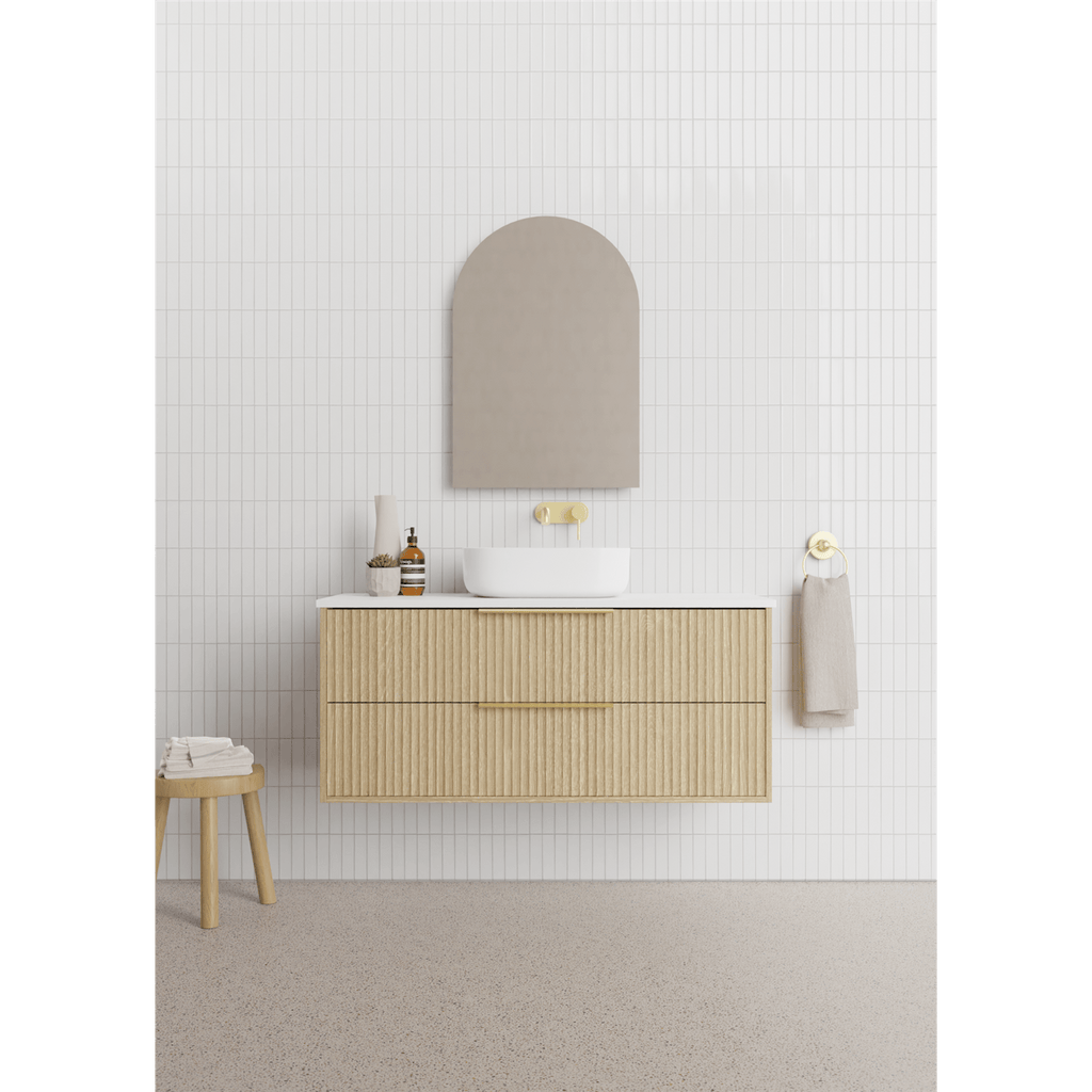 Lake 10/11/12 | 1800mm Bathroom Wall Hung Vanity - Hera BathwareCenter BowlSymphony Top
