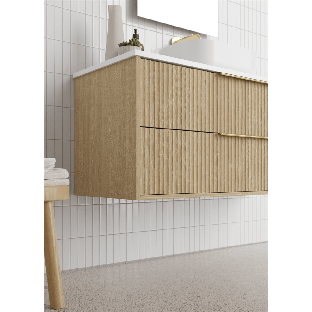 Lake 10/11/12 | 1800mm Bathroom Wall Hung Vanity - Hera BathwareCenter BowlSymphony Top