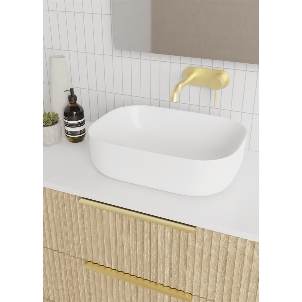 Lake 10/11/12 | 1800mm Bathroom Wall Hung Vanity - Hera BathwareCenter BowlSymphony Top