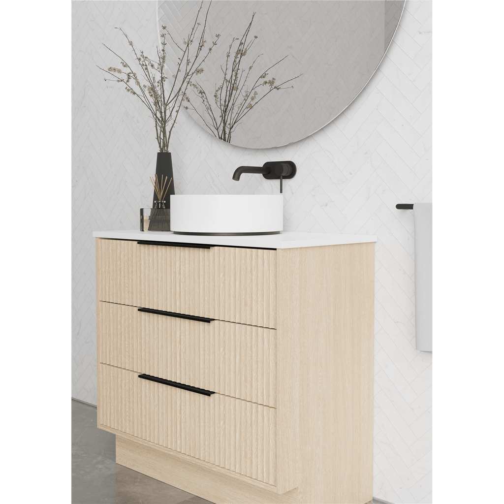 Lake 4/5/6 | 1200mm Bathroom Free Standing Vanity - Hera BathwareCenter BowlSymphony Top