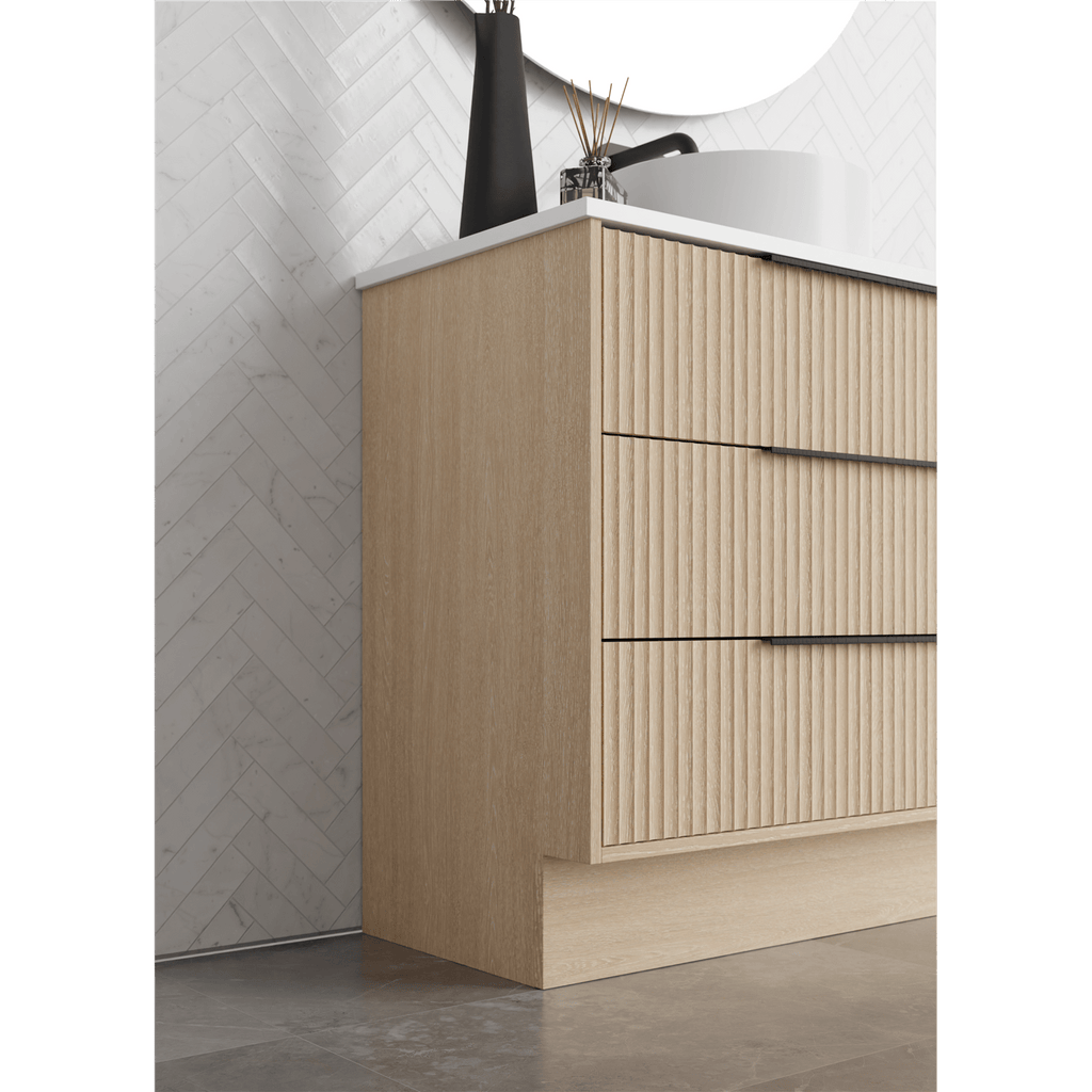 Lake 4/5/6 | 1200mm Bathroom Free Standing Vanity - Hera BathwareCenter BowlSymphony Top