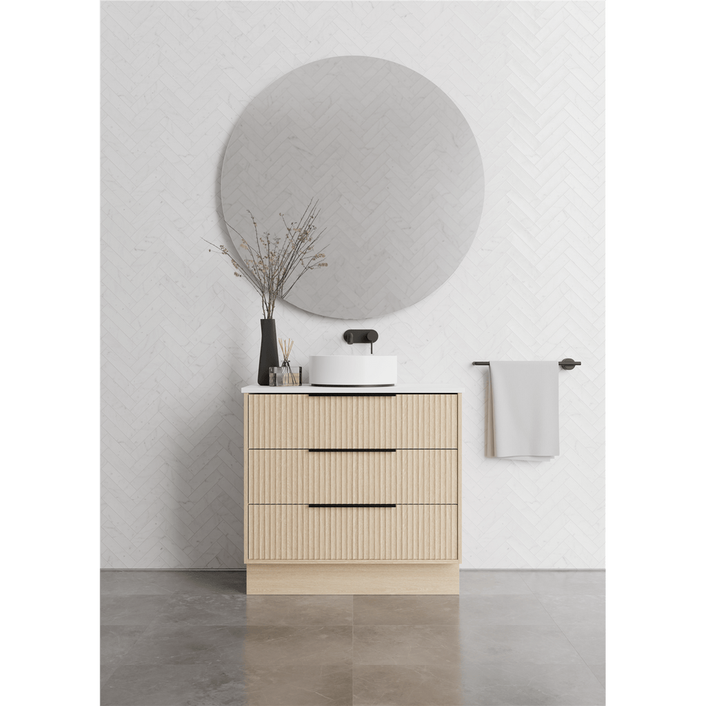Lake 4/5/6 | 1200mm Bathroom Free Standing Vanity - Hera BathwareCenter BowlSymphony Top