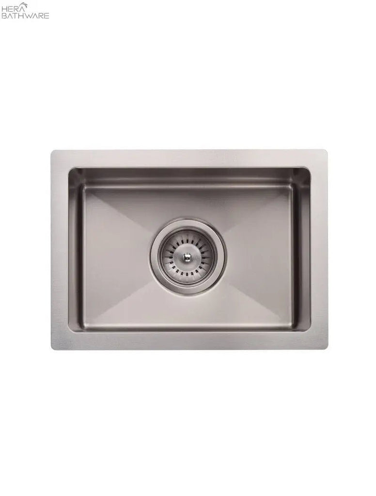 Lavello Bar Sink - Single Bowl 382 x 272mm - Hera BathwareBrushed Nickel