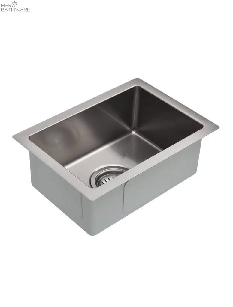 Lavello Bar Sink - Single Bowl 382 x 272mm - Hera BathwareBrushed Nickel