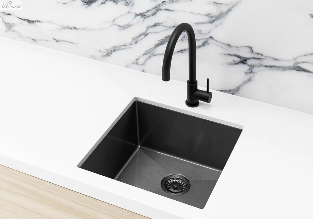 Lavello Sink Strainer and Waste Plug Basket with Stopper - Hera BathwareBrushed Nickel