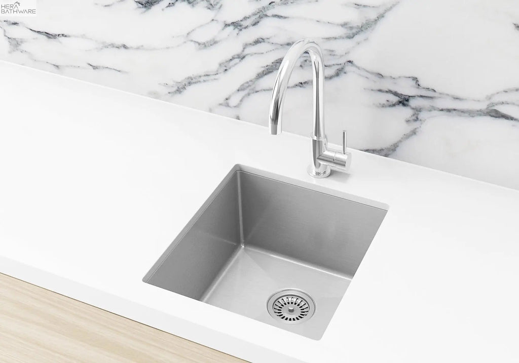 Lavello Sink Strainer and Waste Plug Basket with Stopper - Hera BathwareBrushed Nickel