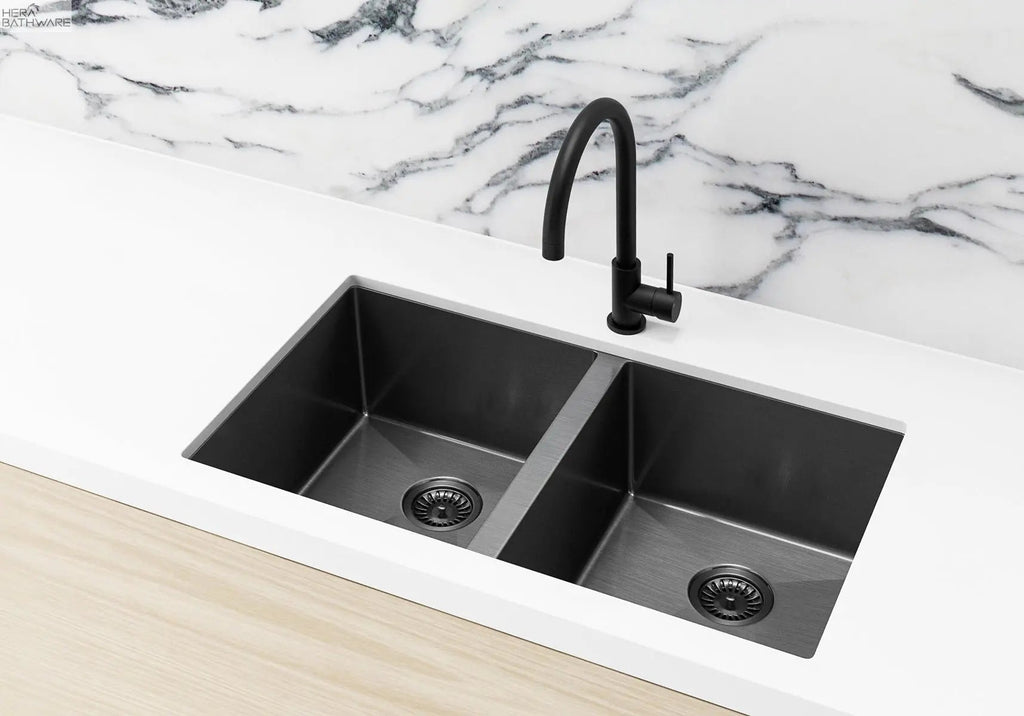 Lavello Sink Strainer and Waste Plug Basket with Stopper - Hera BathwareBrushed Nickel