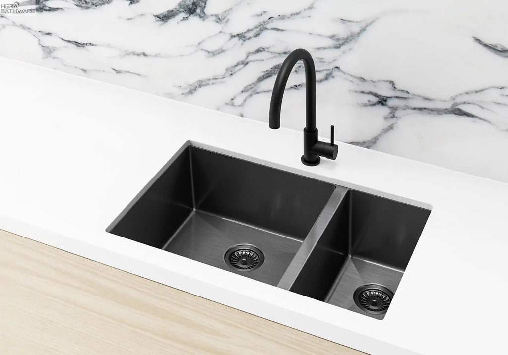 Lavello Sink Strainer and Waste Plug Basket with Stopper - Hera BathwareBrushed Nickel