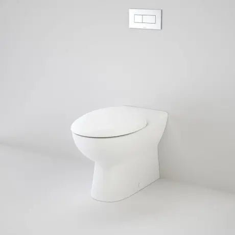 LEDA Wall faced Invisi Serise II® toilet suite - Hera BathwareGloss WhiteSoft Close Seat