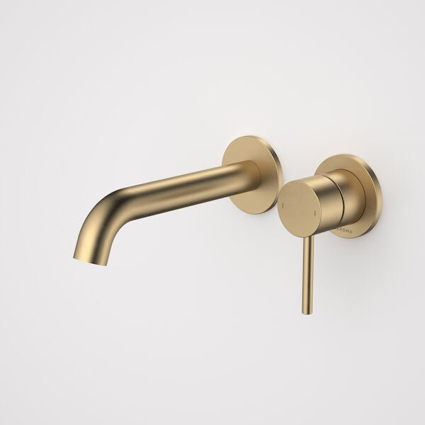 LIANO II 175mm Wall Basin/Bath Mixer without Plate - Hera BathwareBrushed Brass