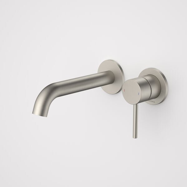 LIANO II 175mm Wall Basin/Bath Mixer without Plate - Hera BathwareBrushed Nickel