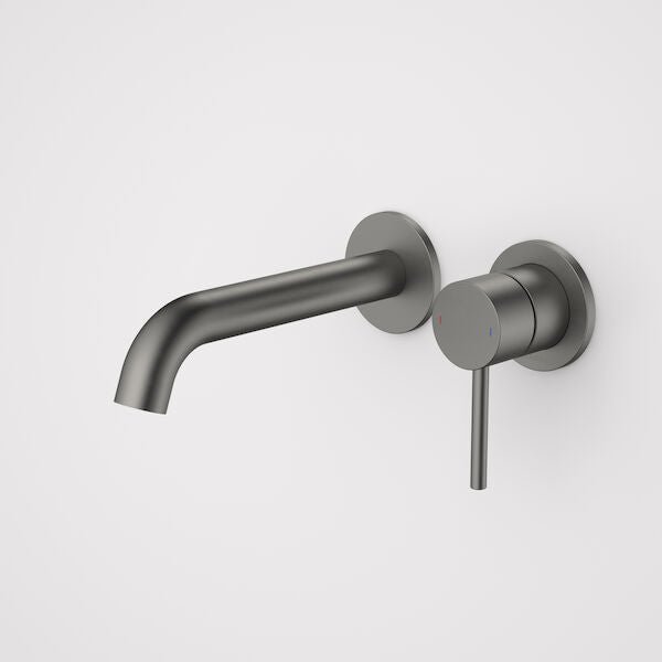 LIANO II 175mm Wall Basin/Bath Mixer without Plate - Hera BathwareGun Metal
