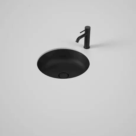 LIANO II 440mm Round Over/Under Counter Basin | CAROMA - Hera BathwareMatte Black