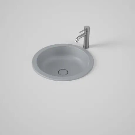 LIANO II 440mm Round Over/Under Counter Basin | CAROMA - Hera BathwareMatte Grey