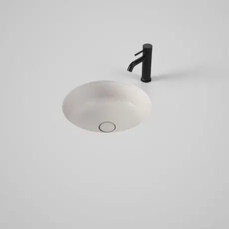 LIANO II 440mm Round Over/Under Counter Basin | CAROMA - Hera BathwareMatte Speckled